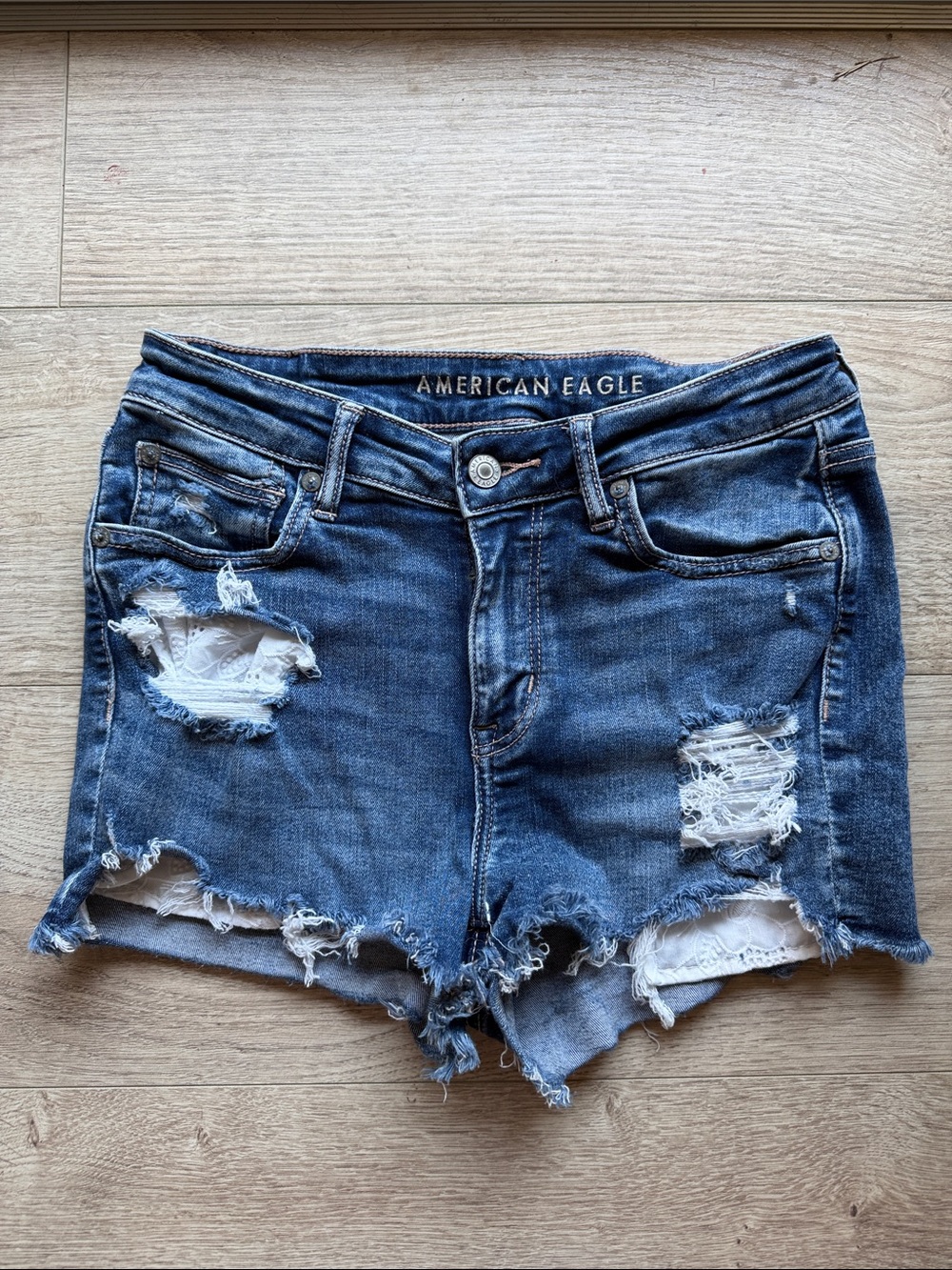 American Eagle High Rise Shortie